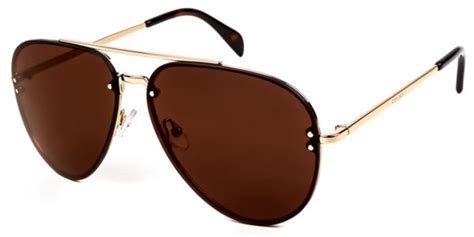 Celine CL41391/S Mirror J5G/LC Sunglasses Gold